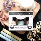 Set of 3 Love Ritual Blended Essential Oils - British D'sire