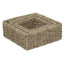 Set of 3 Square Seagrass Trays - Serving Tray - British D'sire