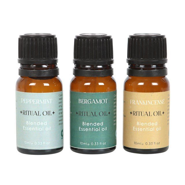Set of 3 Success Ritual Blended Essential Oils - British D'sire