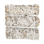 Set of 3 White Sage Smudge Wands - British D'sire