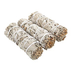 Set of 3 White Sage Smudge Wands - British D'sire