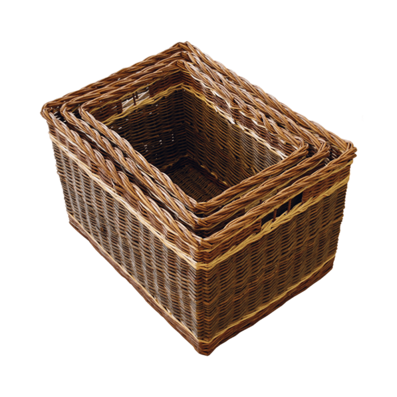 Set of 3 Windemere Log basket - Log Baskets - British D'sire