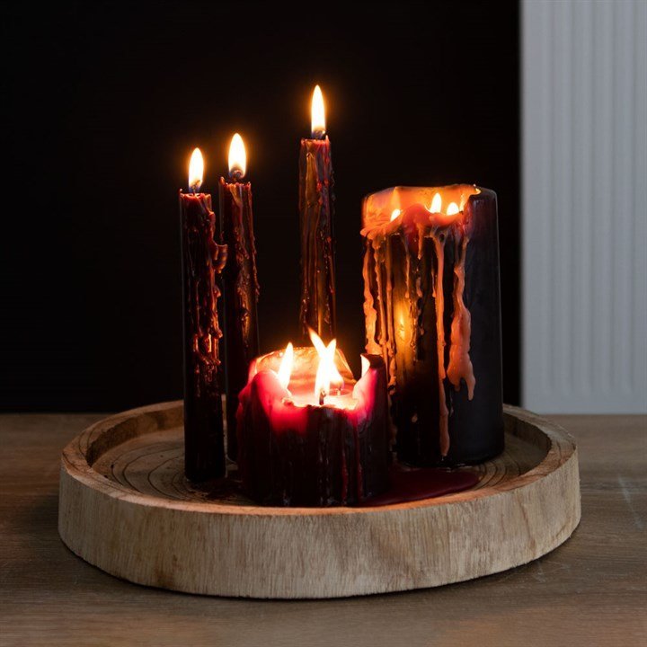 Set of 4 Vampire Tears Candles - British D'sire