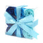 Set of 9 Soap Flowers - Blue Wedding Roses - Luxury Soap Flowers - British D'sire