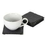 Set of Four Square Slate Coasters - Felt Placemats & Coasters - British D'sire