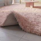 Shaggy Fluffy Rug Ultra Soft Plush Modern Floor Rug Non Slip Reverse - 80 x 150cm - Charcoal - British D'sire