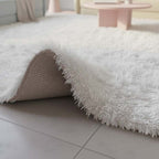 Shaggy Fluffy Rug Ultra Soft Plush Modern Floor Rug Non Slip Reverse - 80 x 150cm - Charcoal - British D'sire