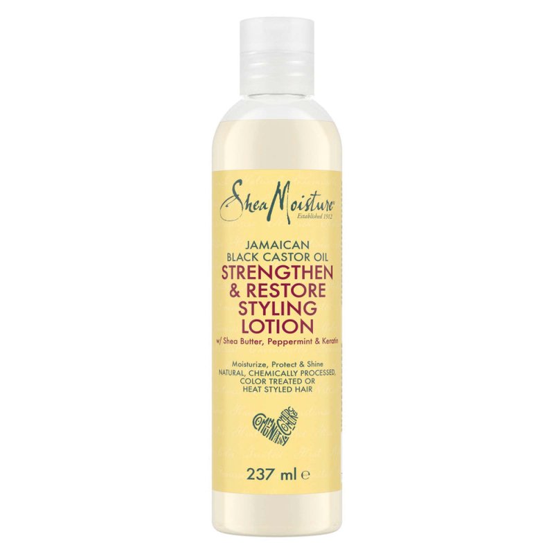 Shea Moisture Jamaican Black Castor Oil Strengthen & Restore Styling Lotion 237ml - Hair Lotion - British D'sire Main image