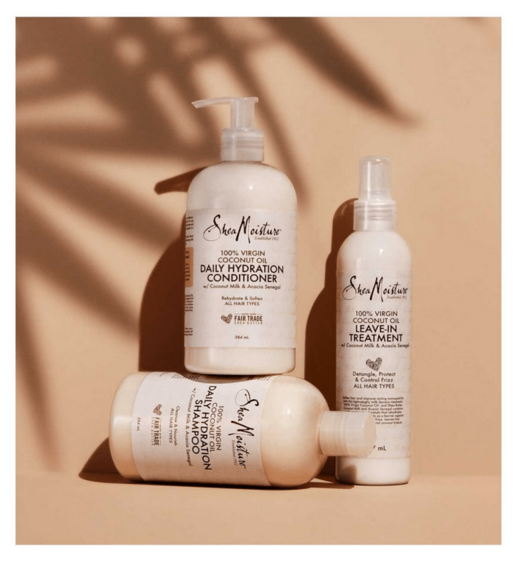 SheaMoisture 100% Virgin Coconut Oil Shampoo 384ml - Shampoo - British D'sire