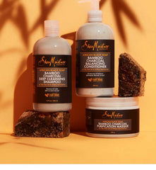 SheaMoisture African Black Soap Bamboo Charcoal Shampoo, 384ml - Shampoo - British D'sire