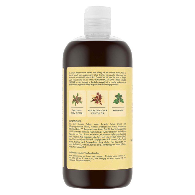 SheaMoisture Jamaican Black Castor Oil Strengthen & Restore Shampoo 473ml Secondary image