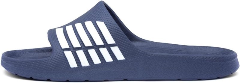 shoezone - Barrington Adults Black Stripe EVA Slider - British D'sire Main image