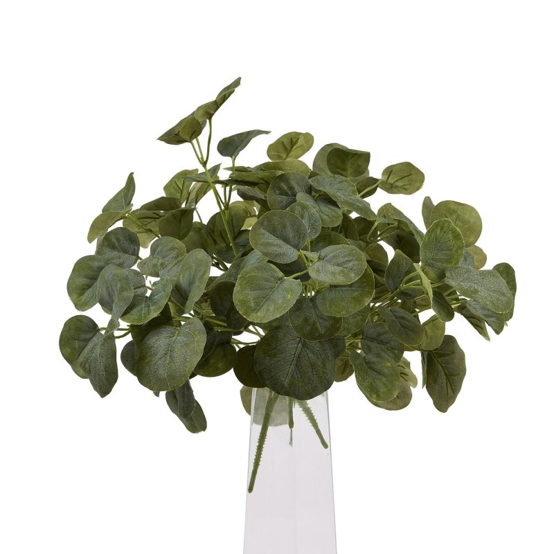 Short Eucalyptus Bunch Artificial Flower Stem Secondary image