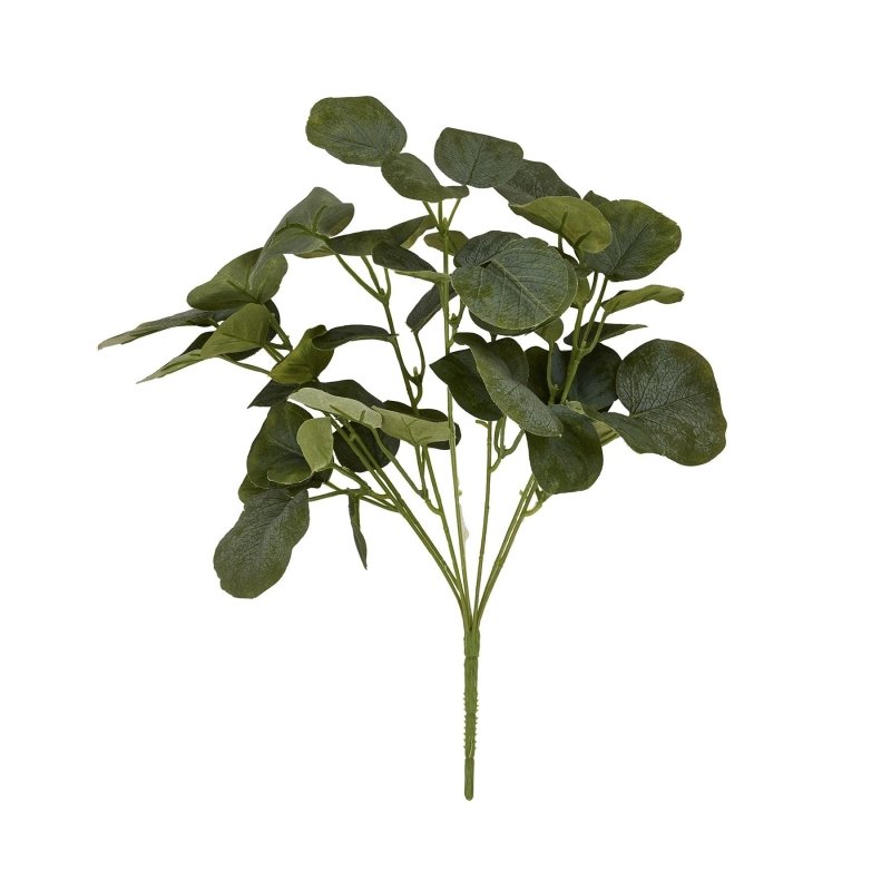 Short Eucalyptus Bunch Artificial Flower Stem - Artificial Plants & Trees - British D'sire Main image