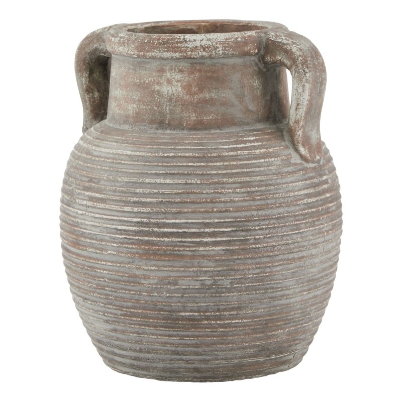 Siena Brown Amphora Pot Decorative Home Accessory - Plant Pot - British D'sire