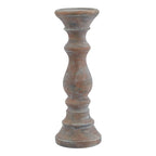 Siena Brown Column Candle Holder - Candle Holder - British D'sire