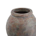Siena Brown Jar Shaped Planter Decorative Home Accessory - Plant Pot - British D'sire