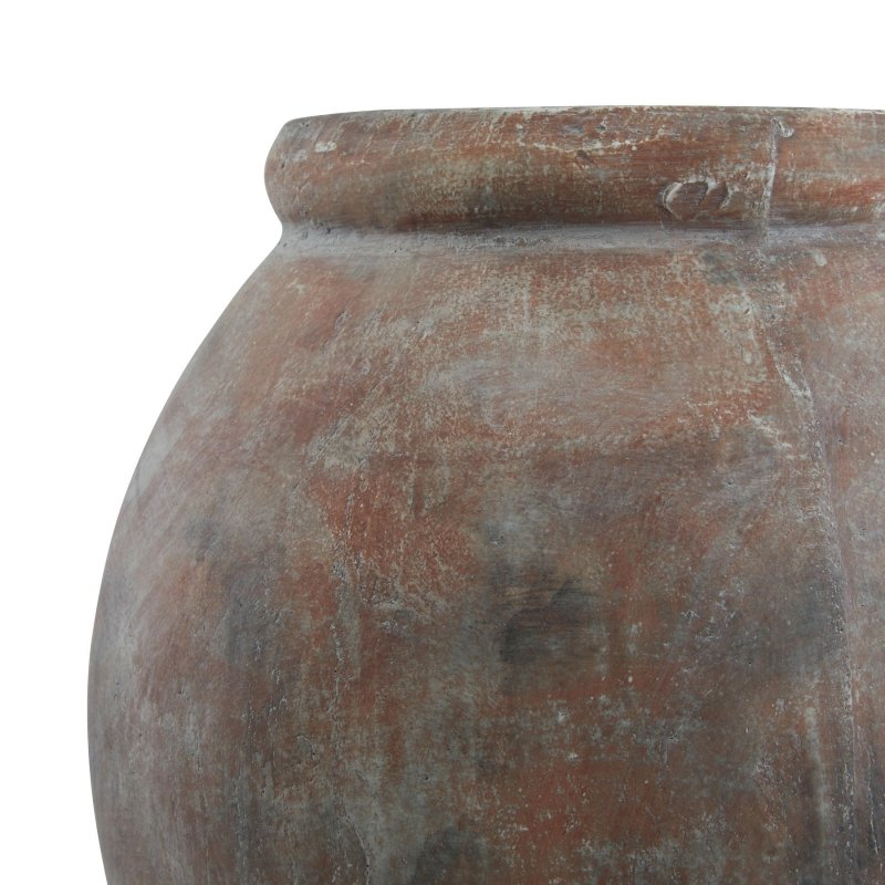 Siena Brown Jar Shaped Planter Decorative Home Accessory - Plant Pot - British D'sire