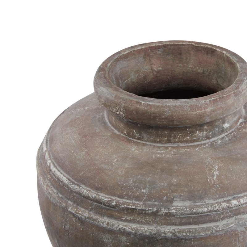 Siena Large Brown Water Pot Decorative Home Accessory - Plant Pot - British D'sire