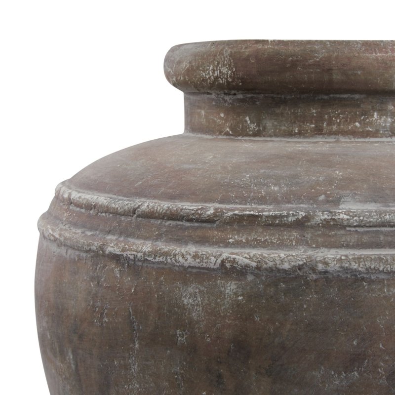 Siena Large Brown Water Pot Decorative Home Accessory - Plant Pot - British D'sire
