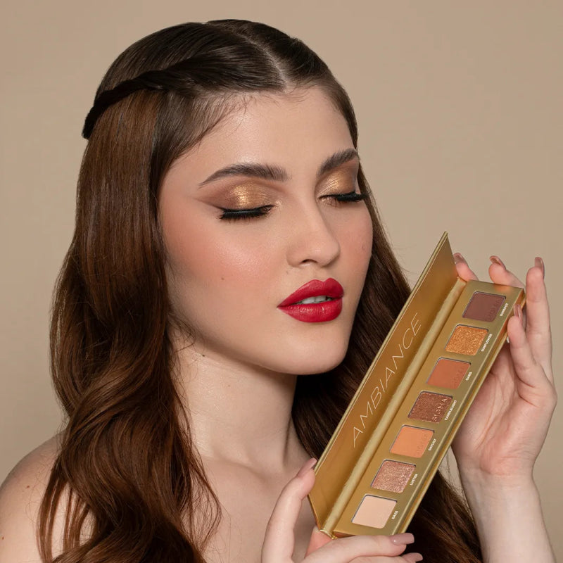 Sigma Beauty Ambiance 7 - Shade Eyeshadow Palette - Eye Shadow Palette - British D'sire