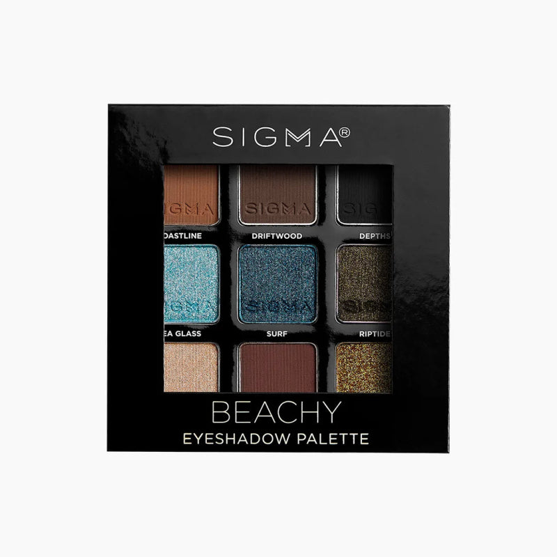 Sigma Beauty Eyeshadow Palette Beachy - Eye Shadow Palette 1 - British D'sire
