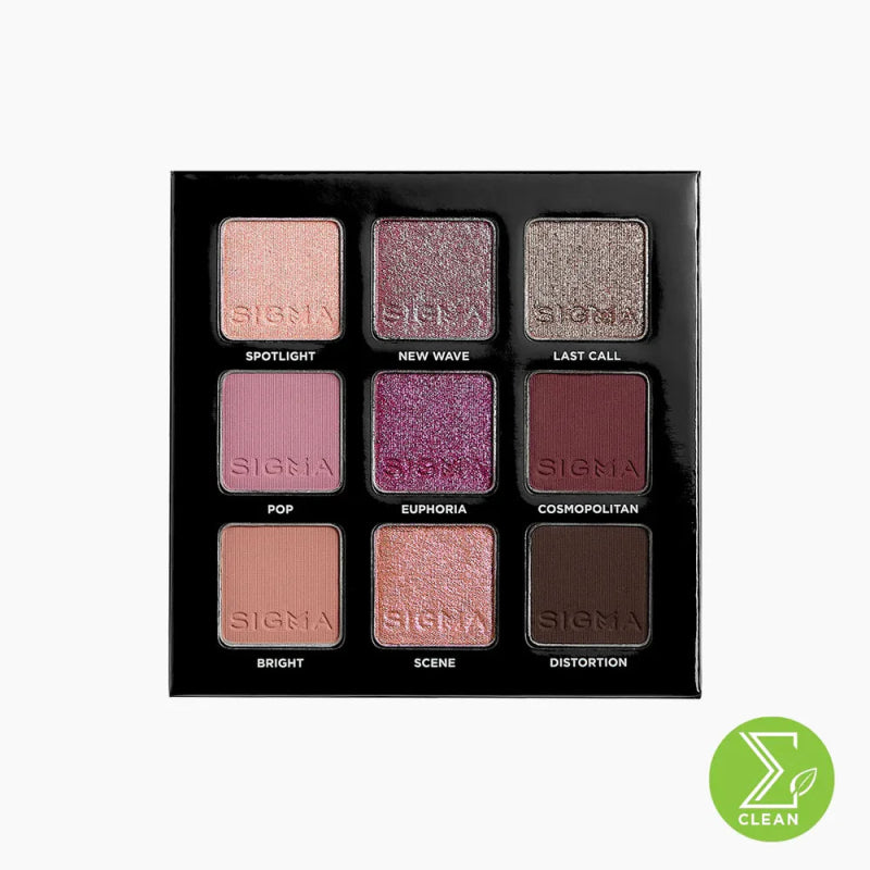 Sigma Beauty Eyeshadow Palette Electric Pink - Eye Shadow Palette - British D'sire