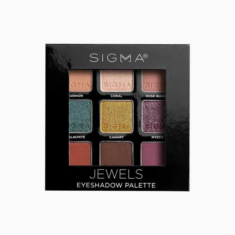 Sigma Beauty Eyeshadow Palette Jewels - Eye Shadow Palette - British D'sire