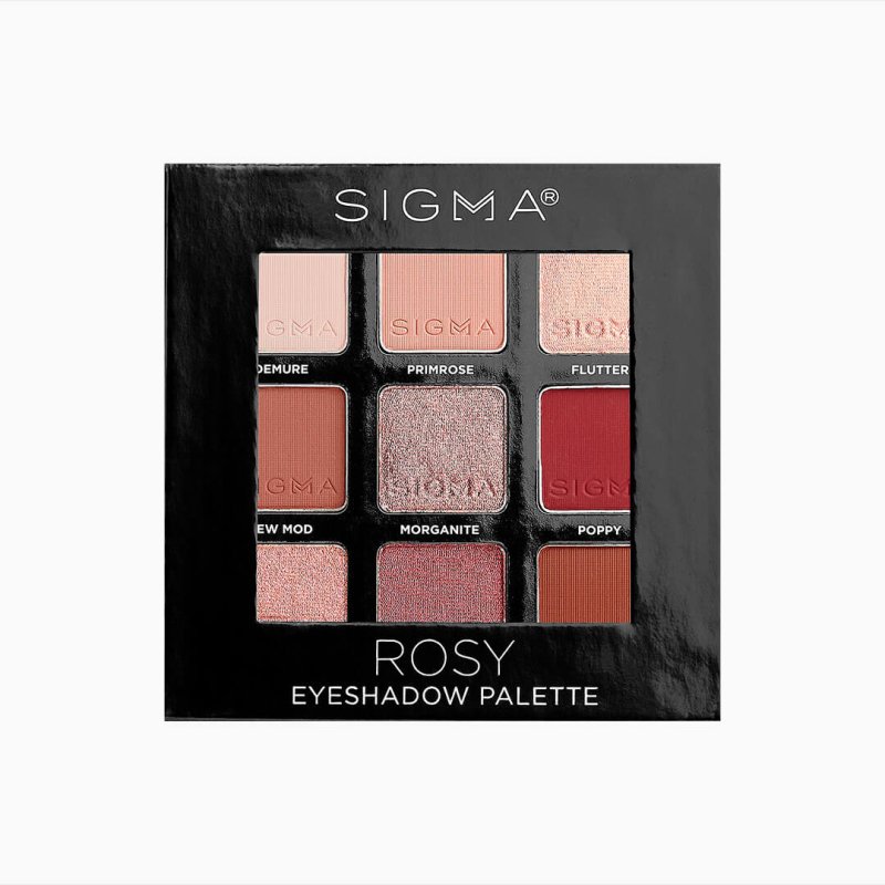 Sigma Beauty Eyeshadow Palette Rosy - Eye Shadow Palette - British D'sire