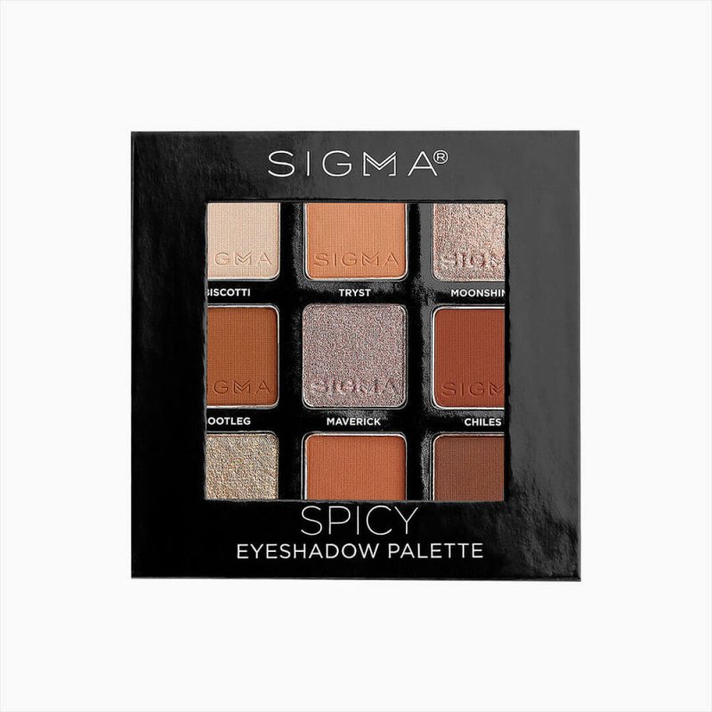 Sigma Beauty Eyeshadow Palette Spicy - Eye Shadow Palette - British D'sire