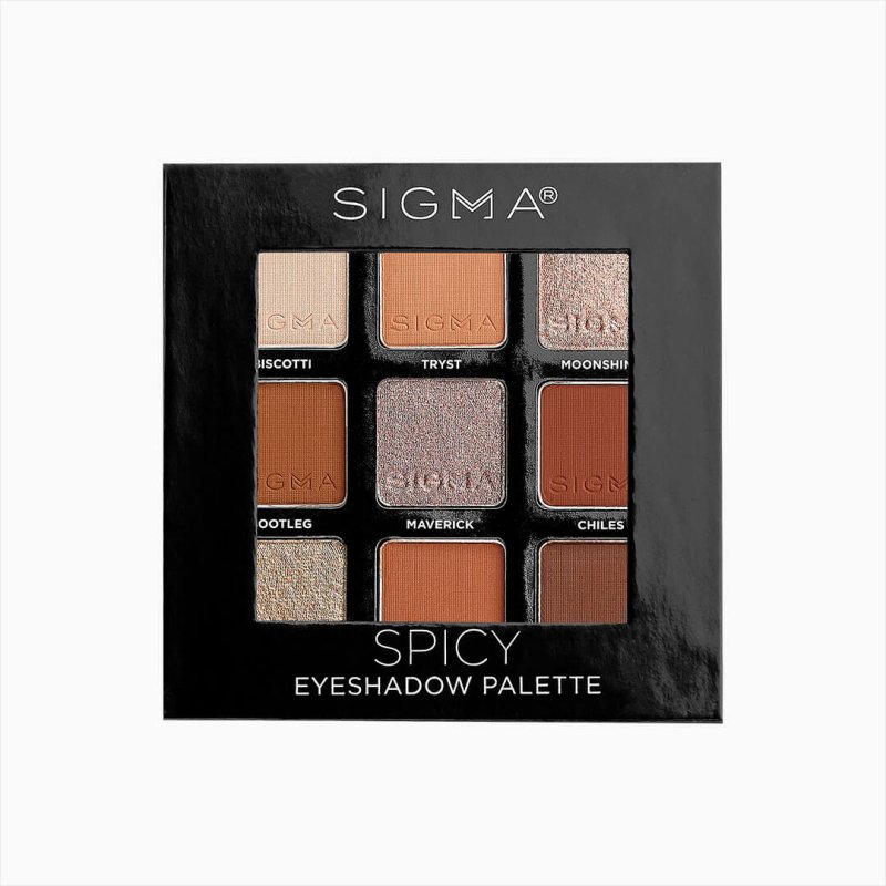 Sigma Beauty Eyeshadow Palette Spicy - Eye Shadow Palette - British D'sire
