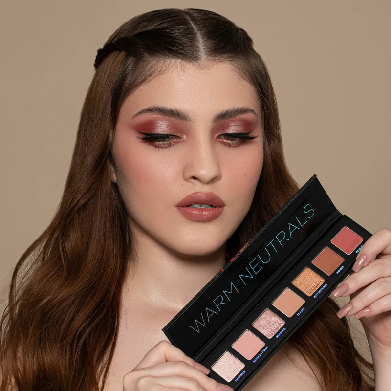 Sigma Beauty Warm Neutrals 7 - Shade Eyeshadow Palette - Eyeshadow Palette - British D'sire