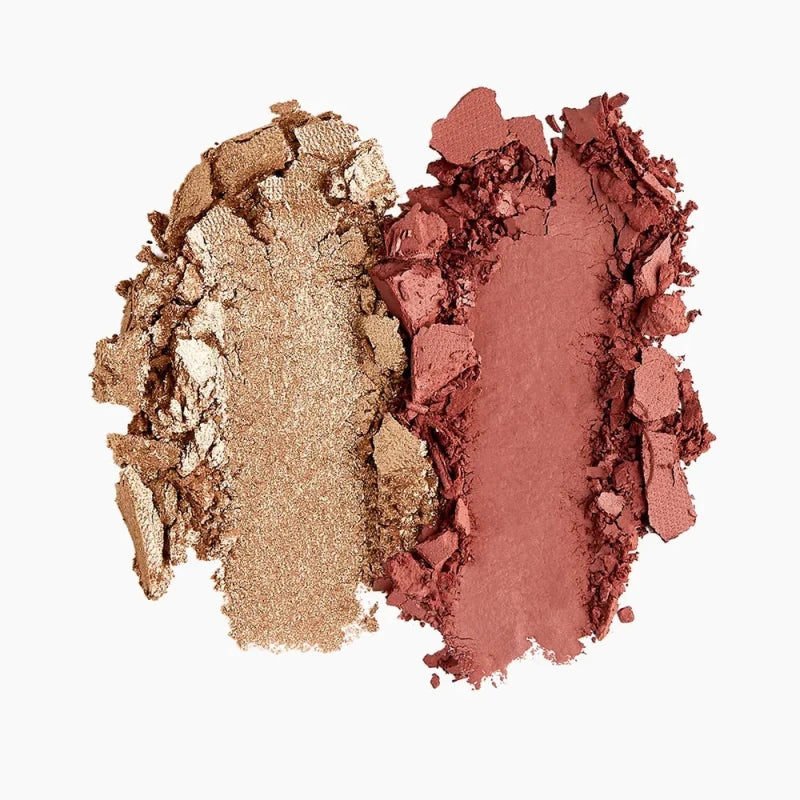 Sigma Beauty Winter Romance Wonderland Holiday Collection Glisten and Glow Cheek Duo - Blusher - British D'sire