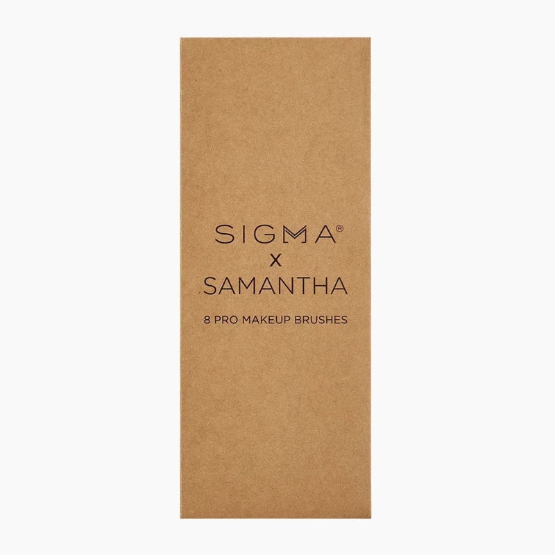 Sigma Beauty X Samantha Ravndahl Brush Set 8 piece set - Makeup Brushes - British D'sire