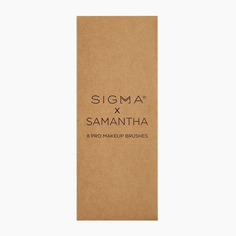 Sigma Beauty X Samantha Ravndahl Brush Set 8 piece set - Makeup Brushes - British D'sire