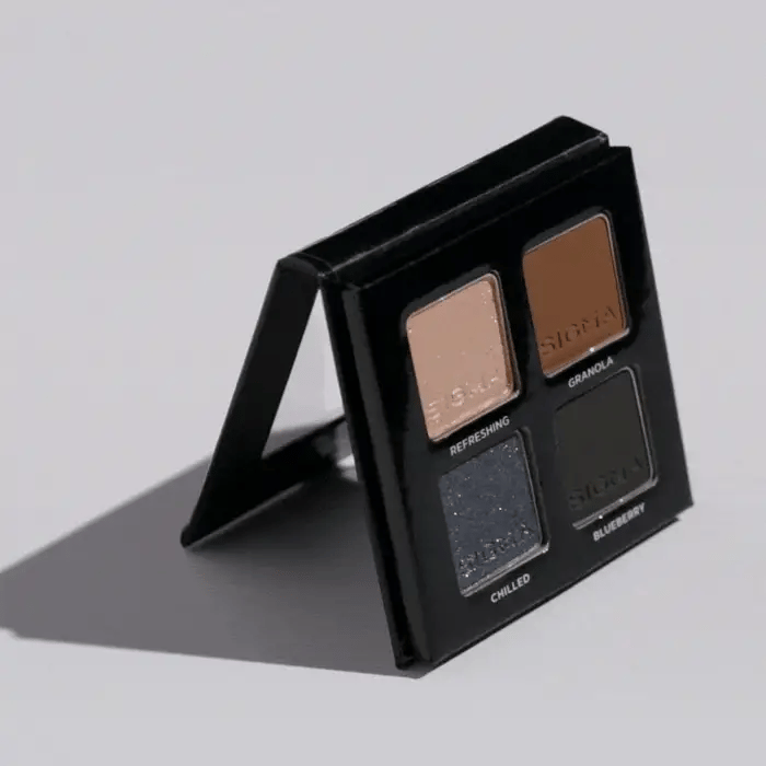 Sigma Eyeshadow Quad Blueberry Parfait - Eyeshadow Palette - British D'sire