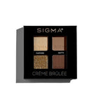 Sigma Eyeshadow Quad Crème Brûlée - Eyeshadow Palette - British D'sire