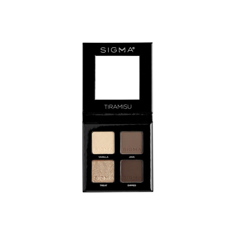 Sigma Eyeshadow Quad Tiramisu - Eyeshadow Palette - British D'sire