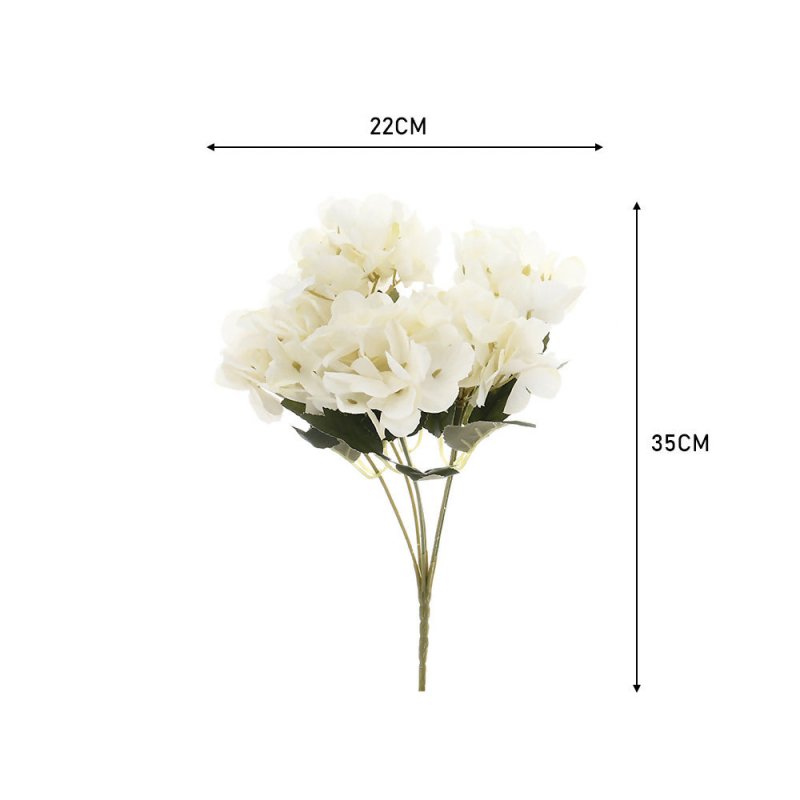 Silk Artificial Hydrangea Flowers Bouquet Wedding Centerpiece - Wedding Centerpiece - British D'sire