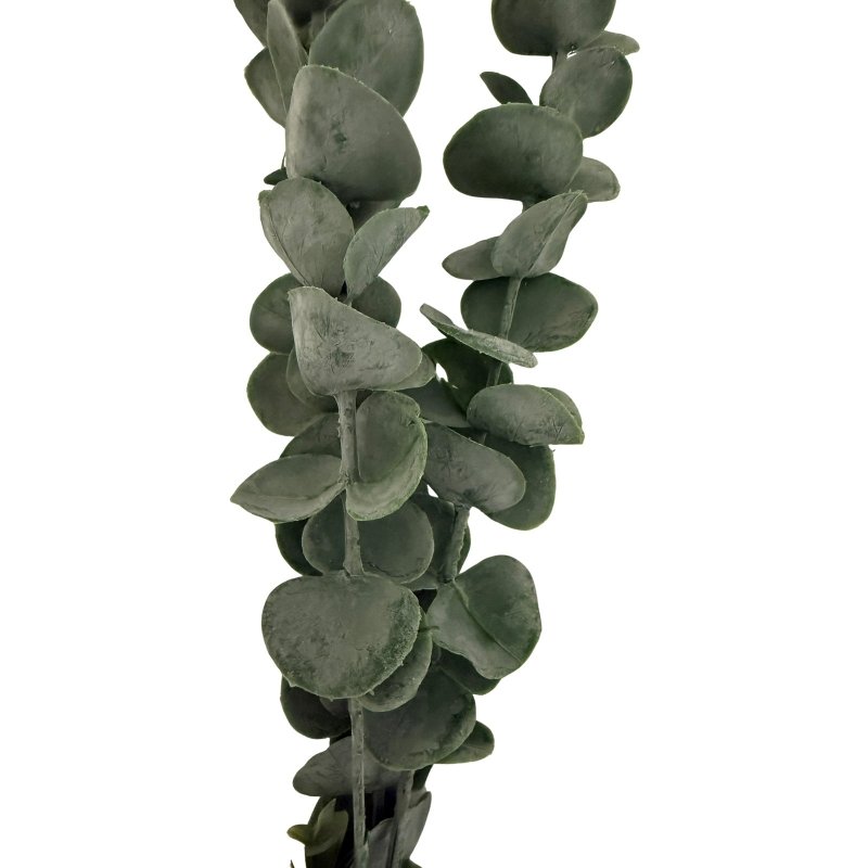 Silver Dollar Eucalyptus Artificial Flower Stem - Artificial Plants & Trees - British D'sire