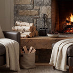 Silver Hearth Tidy Set With Hand Turned Loop Handle - Fireplace Accessories - British D'sire