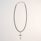 Silver Plated (45cm Cord)- Ankh Symbol of Eternal Life - Indian Devotional Pendants - British D'sire