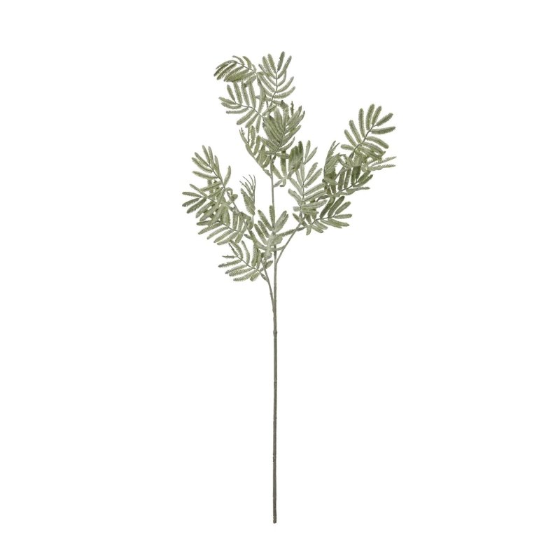 Silver Wattle Leaf Artificial Flower Stem - Artificial Plants & Trees - British D'sire