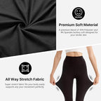SINOPHANT High Waisted Leggings for Women, Buttery Soft Elastic Opaque Tummy Control Leggings, Plus Size Workout Gym Yoga - Leggings - British D'sire