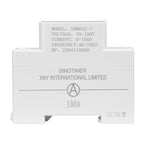 SINOTIMER DIN Rail AC Digital Display Current Voltage Power Electricity Multi - Function Tester, Model: SDM012 - 1 - British D'sire