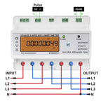 SINOTIMER DTS6619 - 049 100A Without Switch 3 - phase Tuya WiFi Energy Meter AC 380V - British D'sire