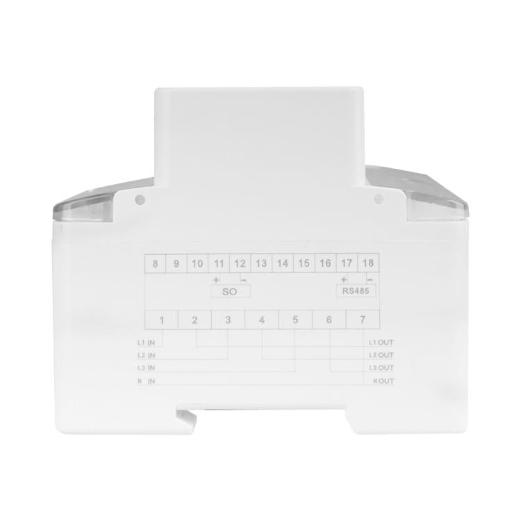 SINOTIMER DTS6619 - 050 80A With Switch 3 - phase Tuya WiFi Energy Meter AC 380V - British D'sire