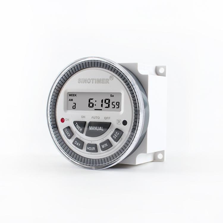 SINOTIMER TM-619sH-2 220VAC 10A Digital 7-Day Timer Switch Second Control Timer Secondary image