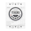 SINOTIMER TM619 - 380V 16A 3 Phase Timer Switch 7 - Day Programmable Minimum Interval 1 Minute - British D'sire