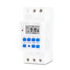 SINOTIMER TM919sA - 1 110VAC 16A 1 Second Interval Programmable Digital Timer Switch 7 Days Auto ON OFF Din Rail Mounted - British D'sire